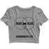 engineering womens crop top